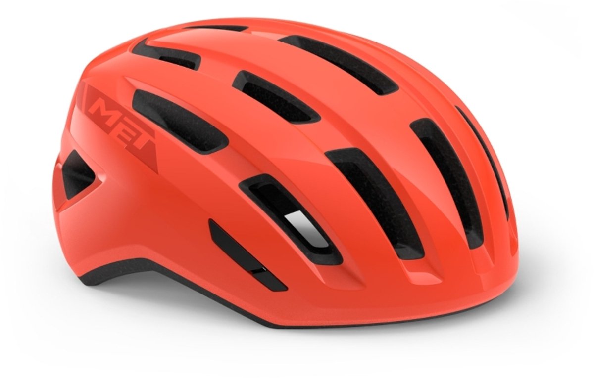 With miles mips bicycle helmet men women - bicycle helmet city bike adults - e-bike - trekking - size m l (58-61cm) - coral glossy (red)