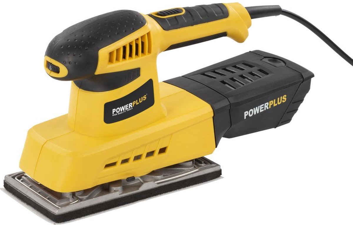 Levigatrice orbitale Powerplus powx0445 - 240w - 10 acc.