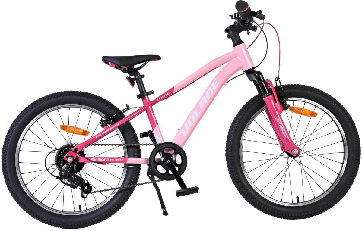 Bicicletta per bambini Volare Boost - 20 pollici - 7 velocità - rosa