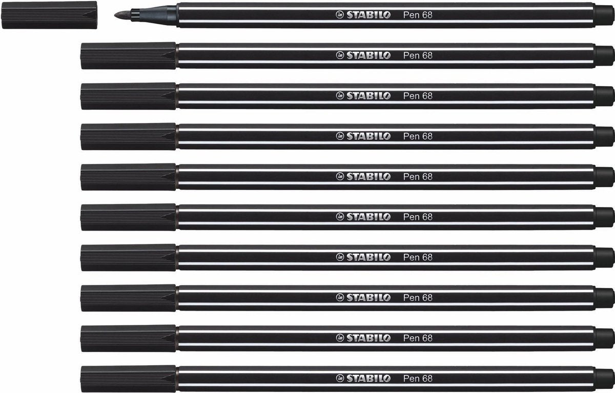 Stabolo Pen 68 Felt -Tip Pen Black (68 46)