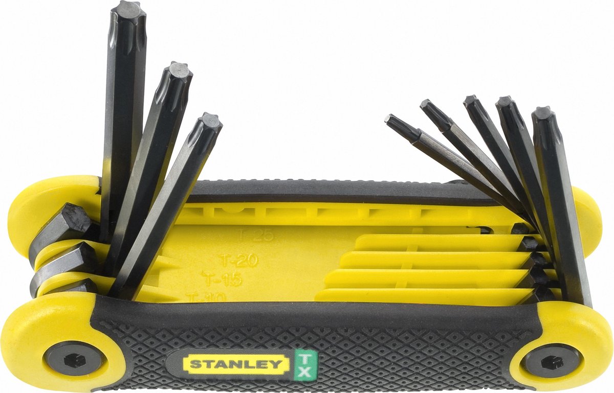 Set chiavi esagonali Stanley per utensili manuali torx 8 pezzi - 2-69-266