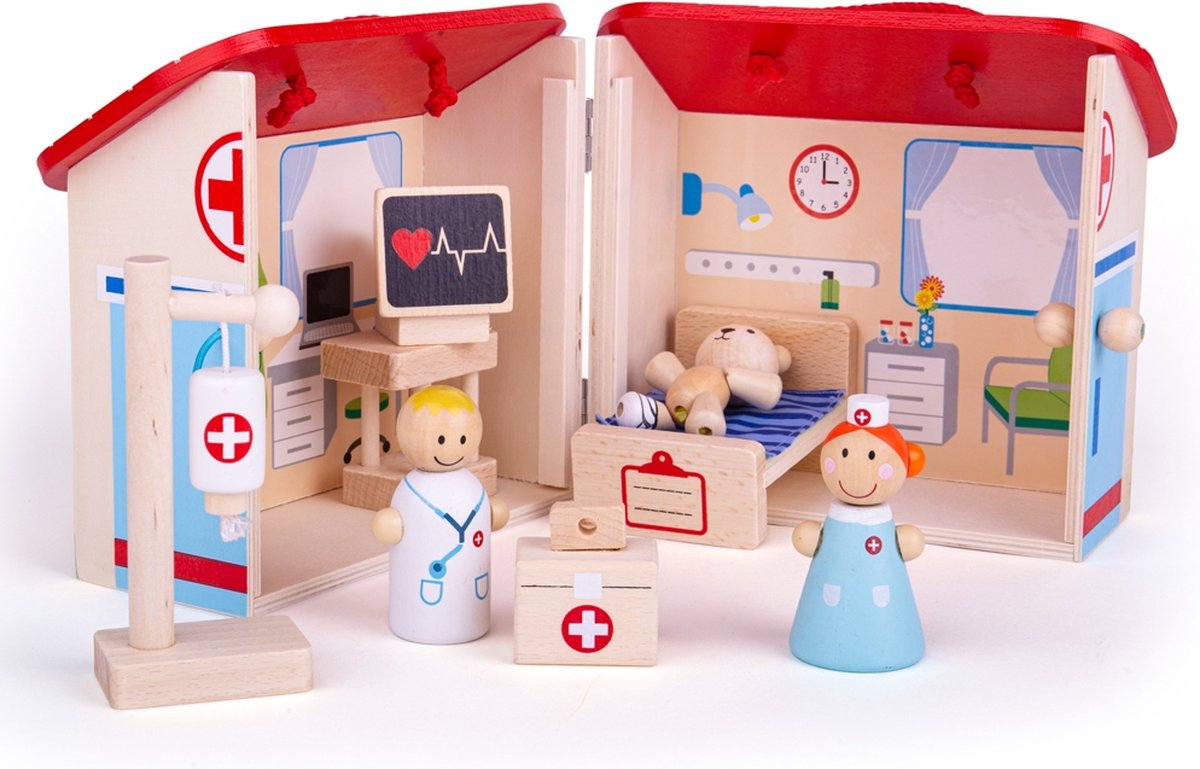 Mini set da gioco per l'ospedale Bigjigs
