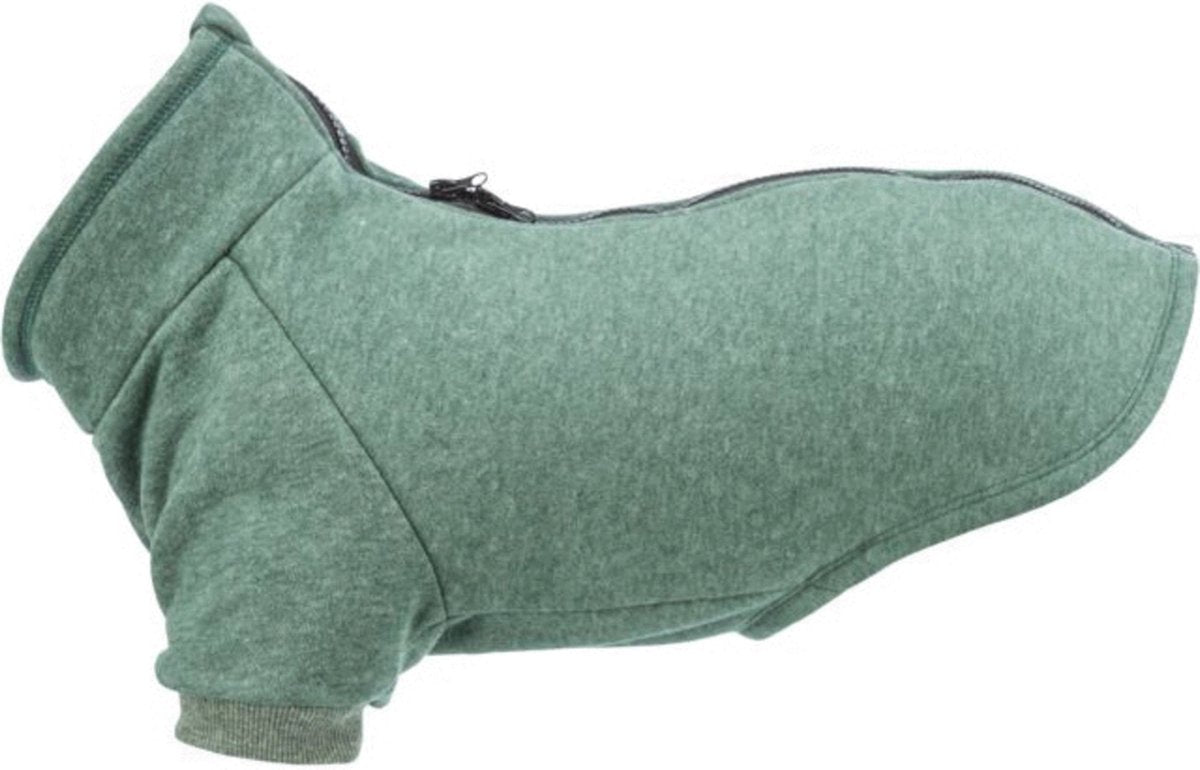 Trixie sudadera citystyle amsterdam verde oscuro - ropa para perros - 33 cm