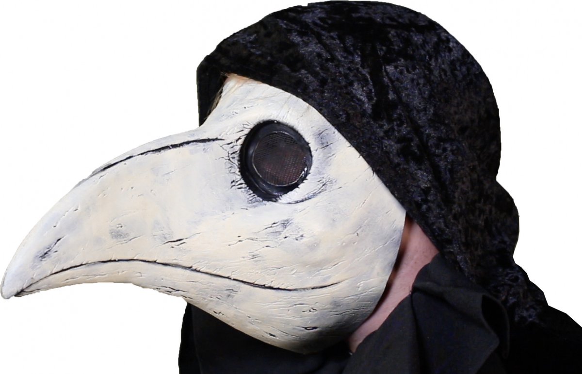 Máscara antipeste de Halloween Vegaoo - Máscara de disfraces - Talla única