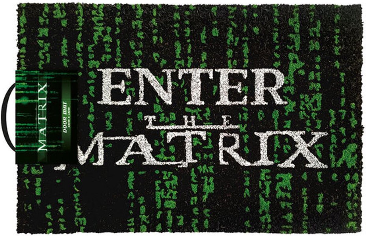 Pyramid International lo zerbino Matrix Enter The Matrix 40 x 60 cm nero verde