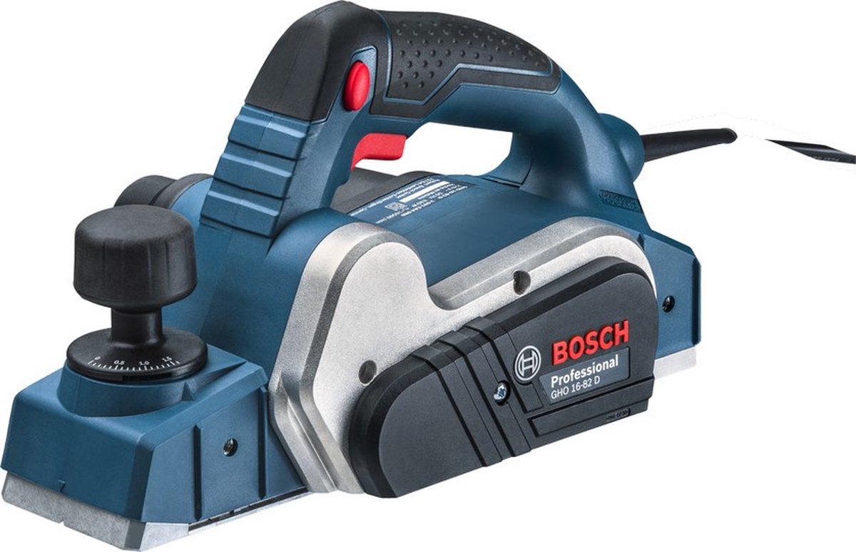 Cepillo Bosch gho 16-82 (guía paralela, bolsa para el polvo)