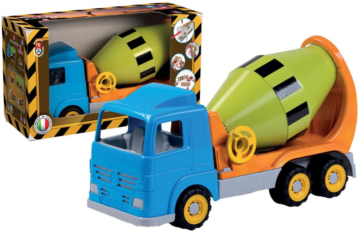 Truck di mixer in cemento Androni con ruote morbide