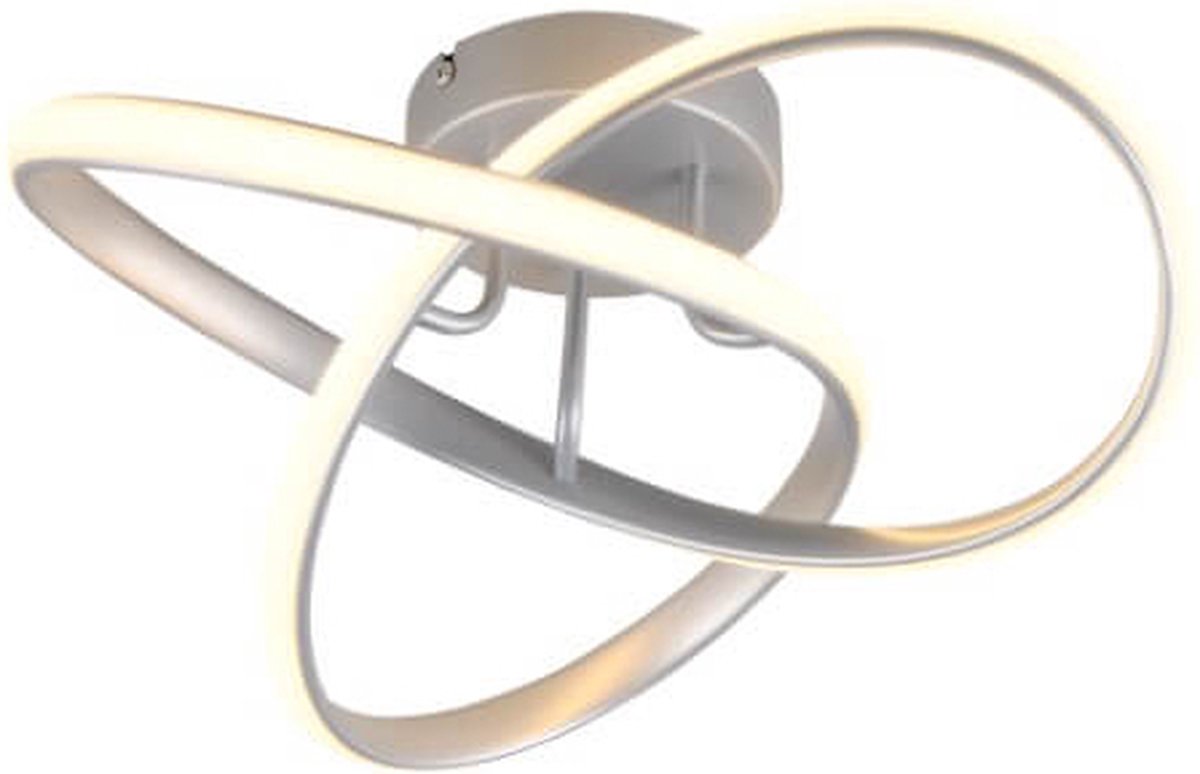 Rl live your light reality meo - lampada da soffitto - titanio - incl. 1x smd 15w