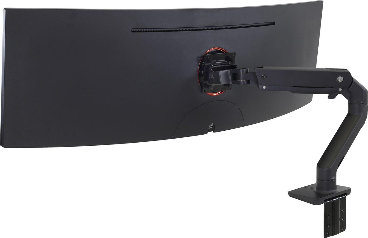 Braccio monitor Ergotron HX per la conferma della scrivania con HD Pivot