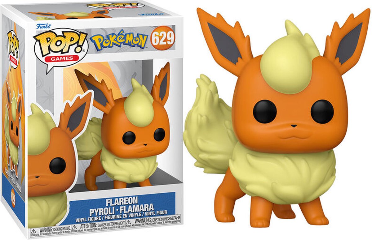Giochi Funko Pop: Pokemon Flareon - Pop #629