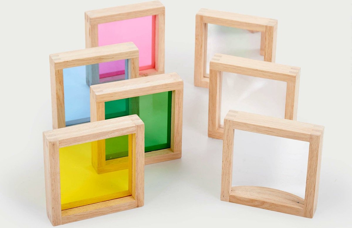 Quadrati sensoriali Tickit® - set da 7
