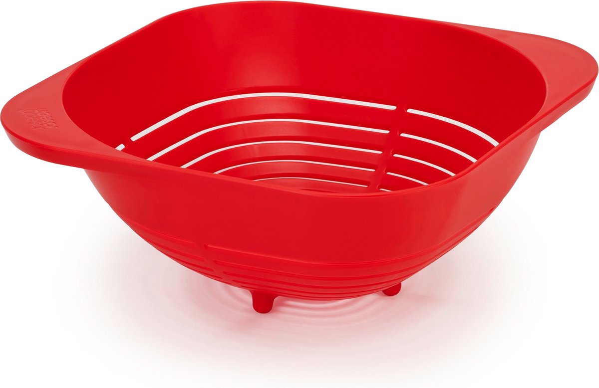 Scolapasta Joseph Joseph - facile da versare - rosso - | duo