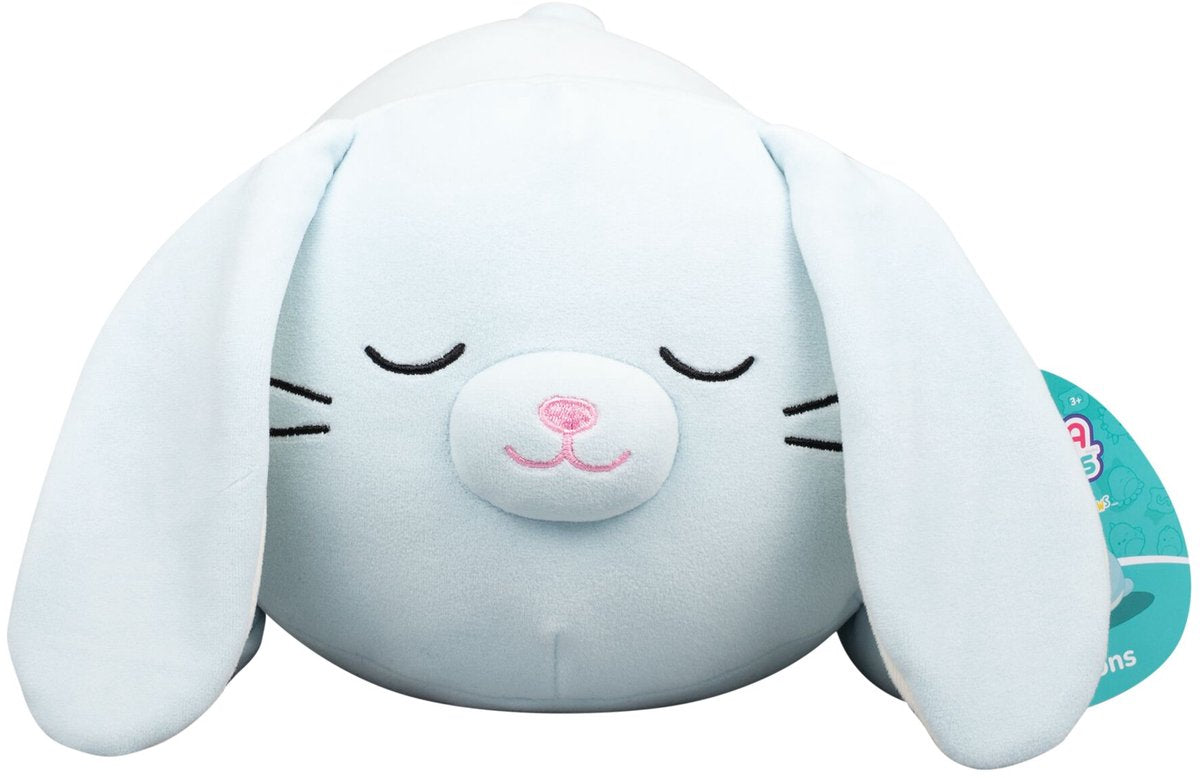 Jazwares squishmallows - medium plush (buttons - blue bunny - sleepamallows) - 25cm plush