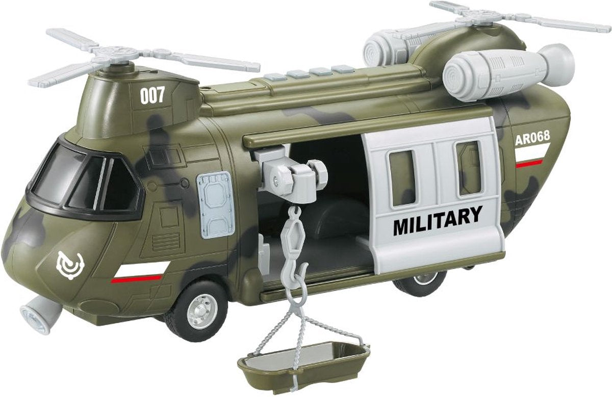 Helicóptero de rescate del ejército Amuuso 1:16.