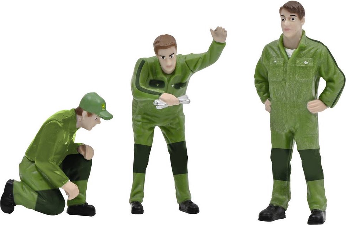 Schuco escala 1 figuras mecanica John Deere pintada