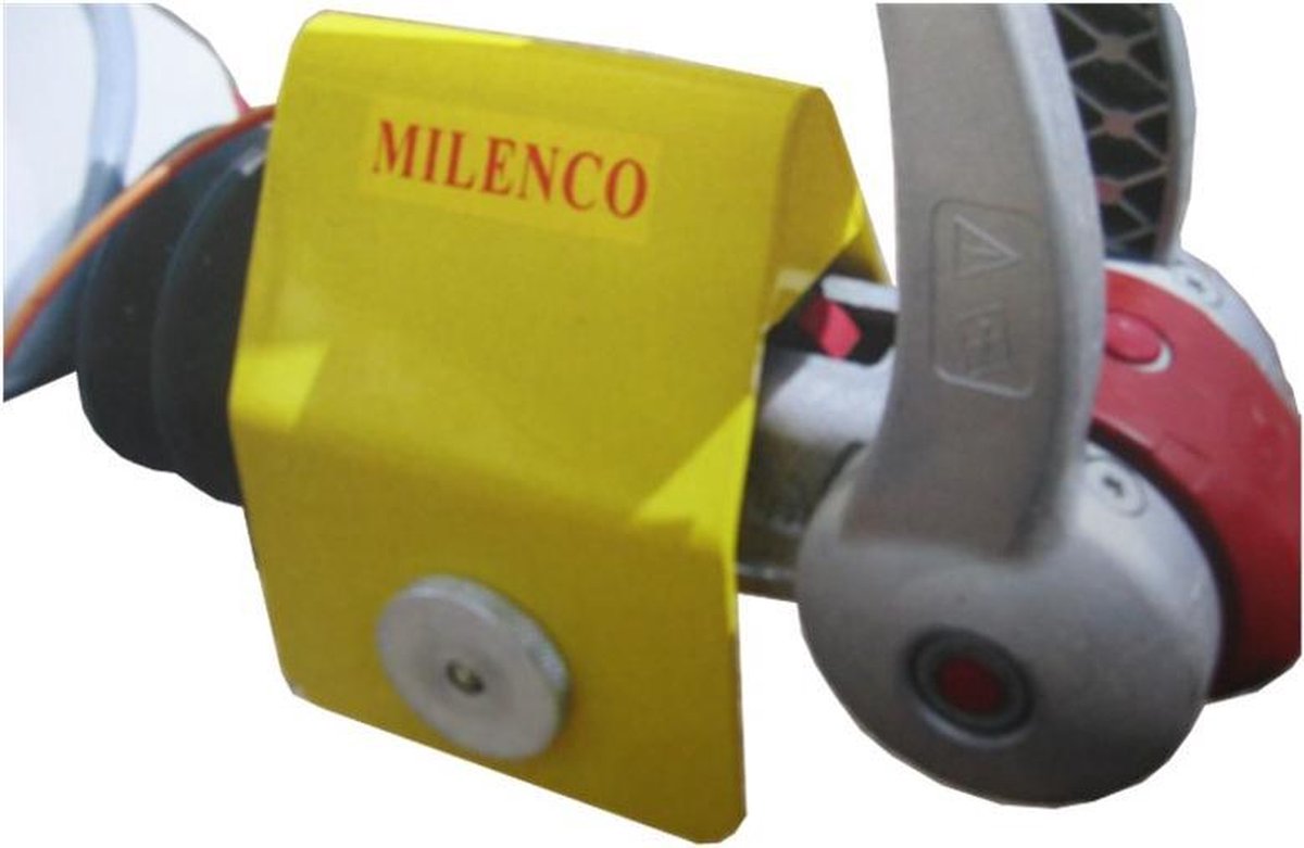 Milenco heavy duty al-ko 3004 koppelingslot - scm keurmerk - staal