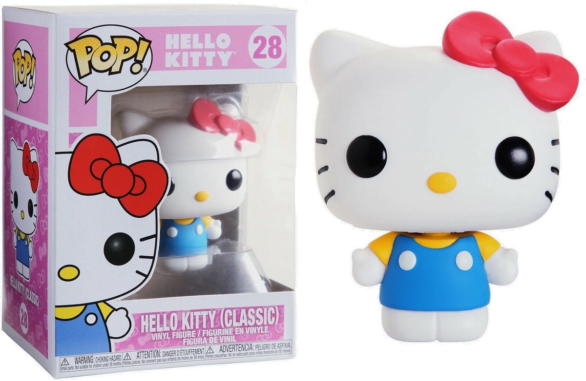 Funko pop sanrio: hello kitty (classico) pop #28
