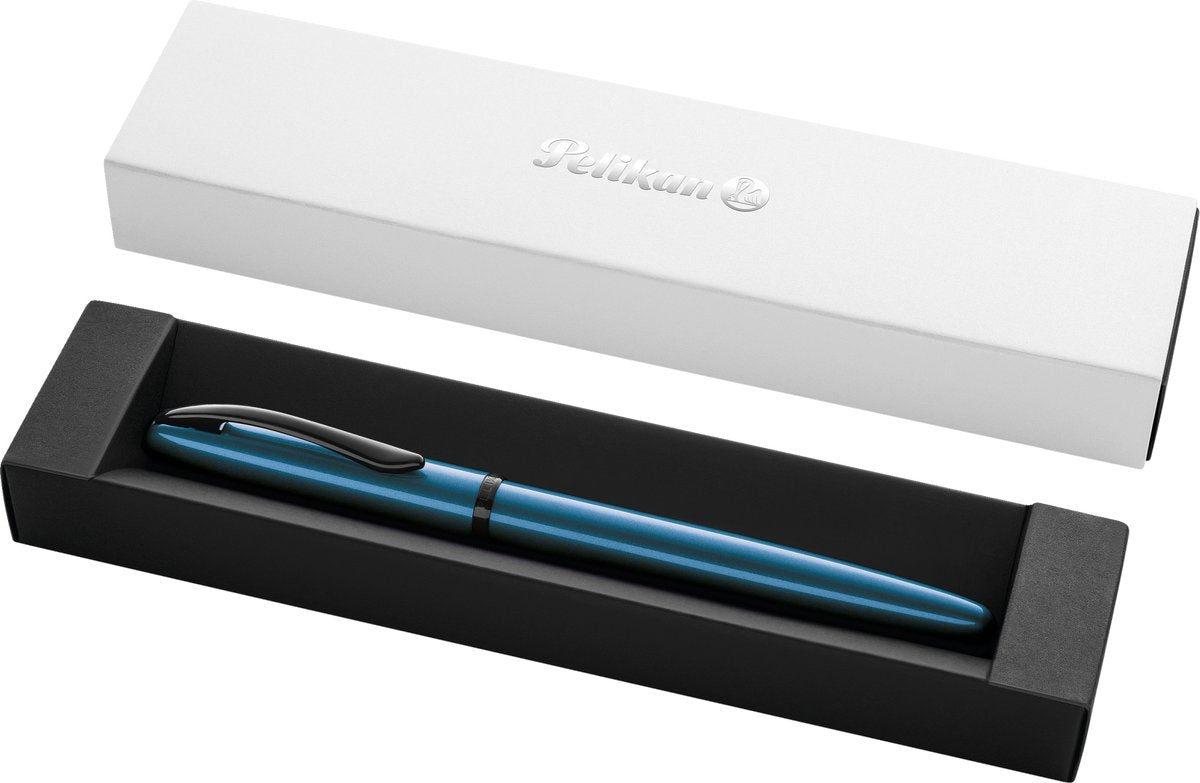 Penna stilografica Pelikan jazz nobile eleganza - acquamarina