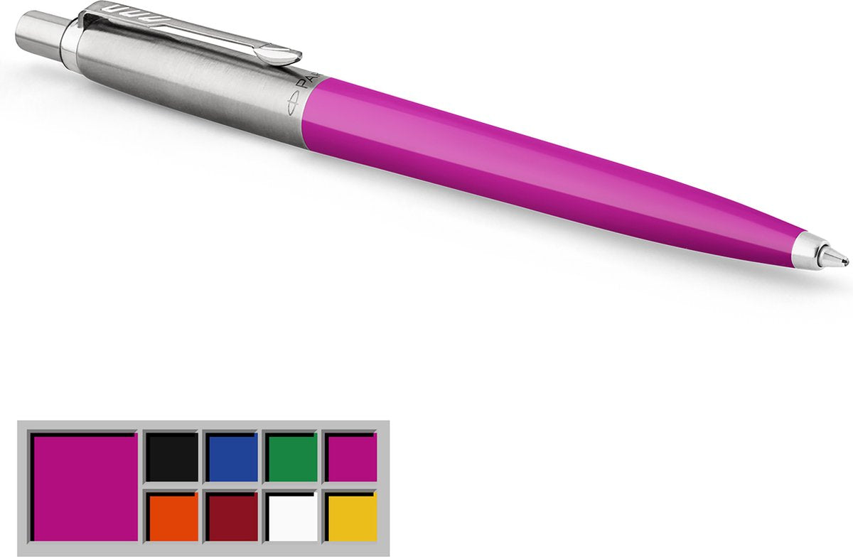 Bolígrafo Parker Jotter Originals | acabado magenta clásico | punto medio con tinta azul | 1 pieza