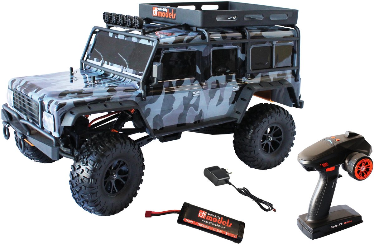 Df-models df-4j crawler camo 2-gang-led listo para funcionar (rtr)