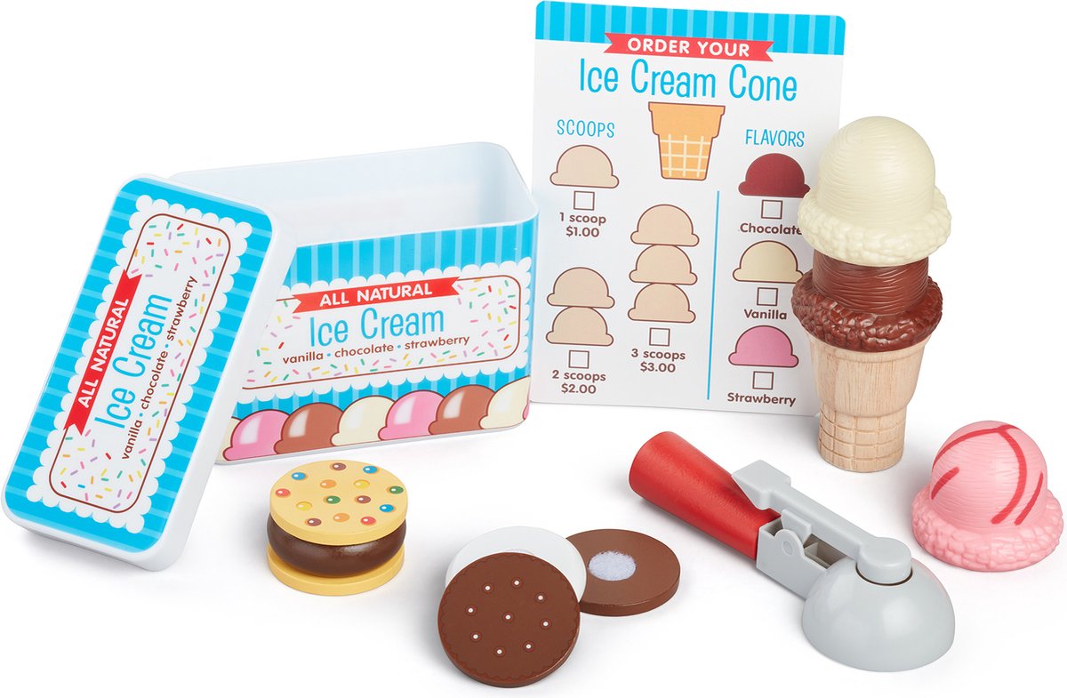 Set da gioco con il gelato Melissa Doug