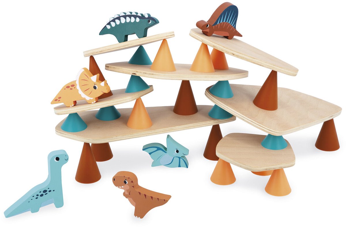 Janod - dinosauro - gioco di impilamento