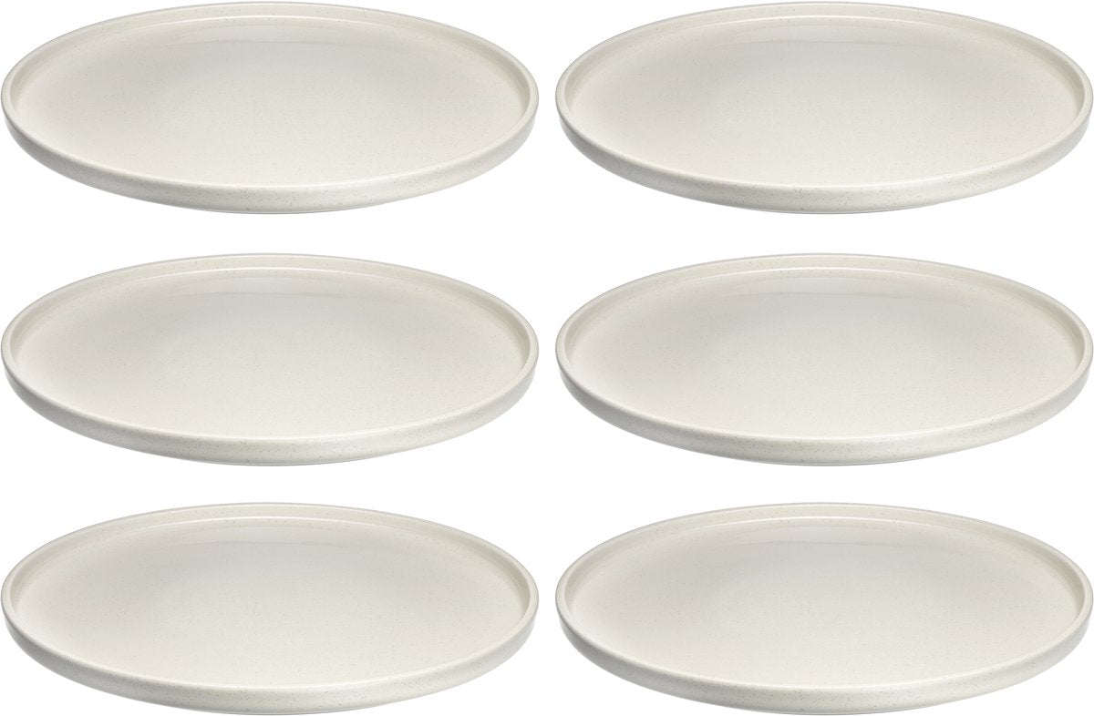 Plato Leonardo roma 27cm crema - set 6