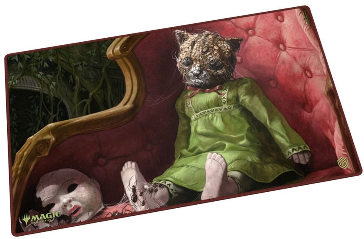 Ultimate guard play-mat magic: the gathering duskmourn: house of horror - twitching doll playmats