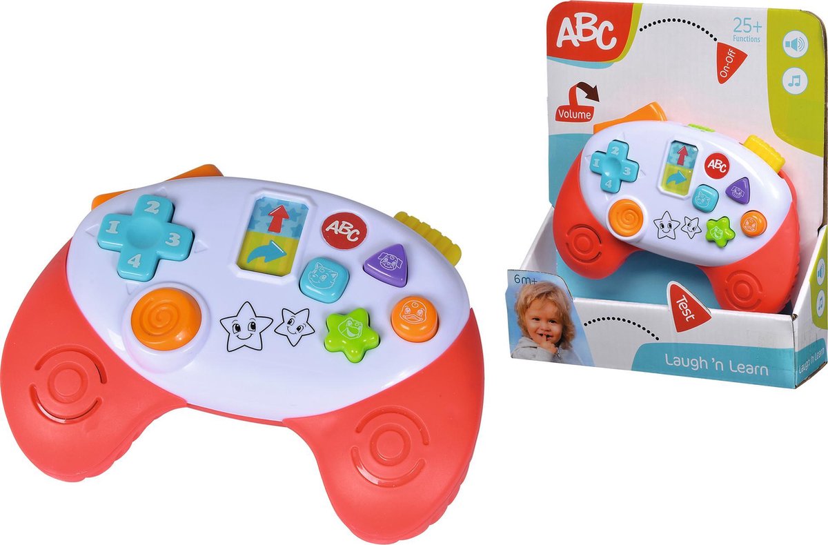 Simba abc - controller di gioco - da 0 a 36 mesi - tablet giocattolo