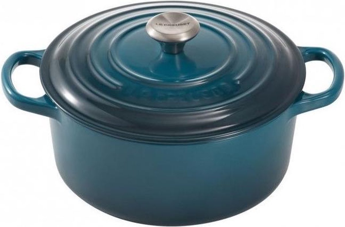 Teglia Le Creuset - ø 24 cm - verde acqua profondo