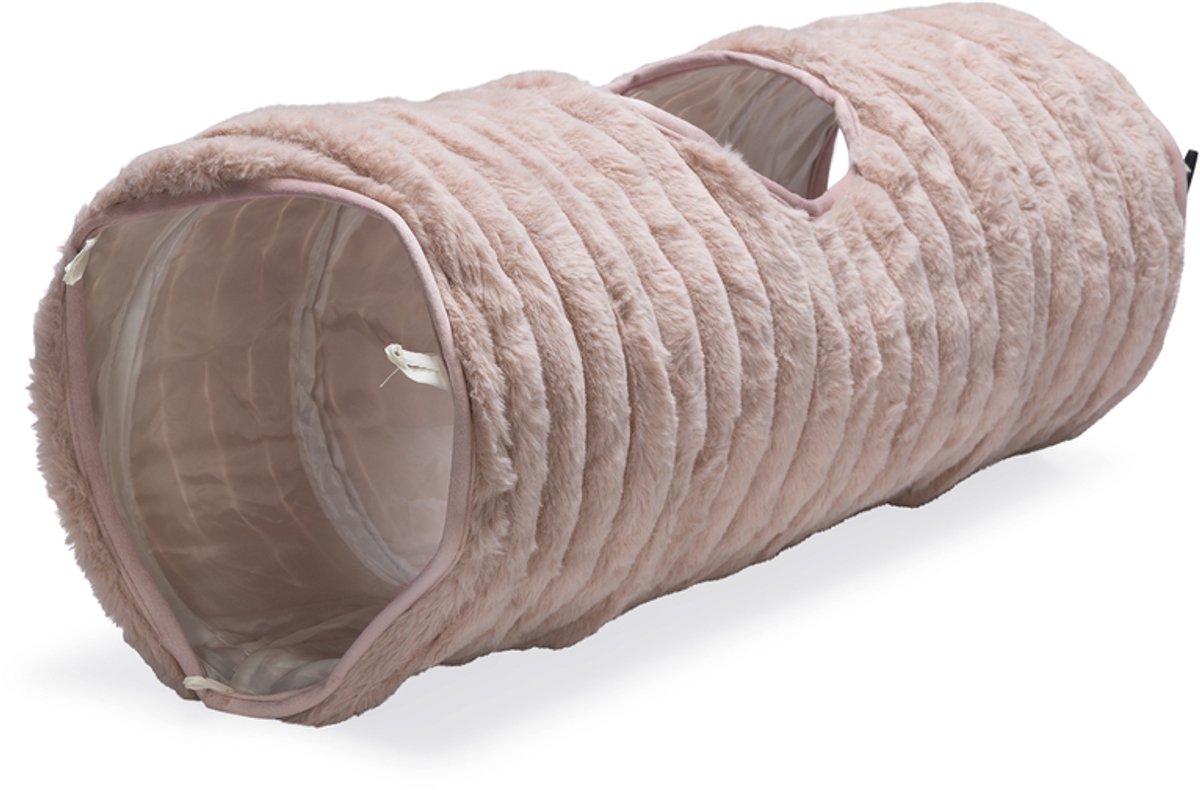 Progettato da lotte reza - tunnel per gatti - rosa - 70x25x25 cm