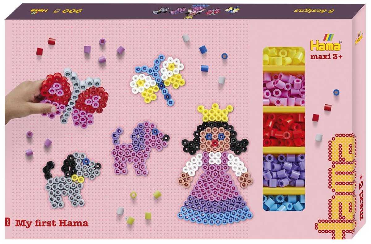 Hama Maxi String Beads My First Hama Gift Box 900 Paps
