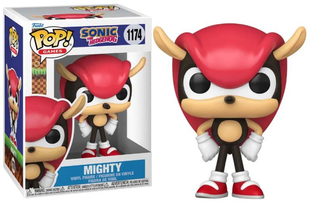 Funkopop! giochi: sonic - mighty #1174