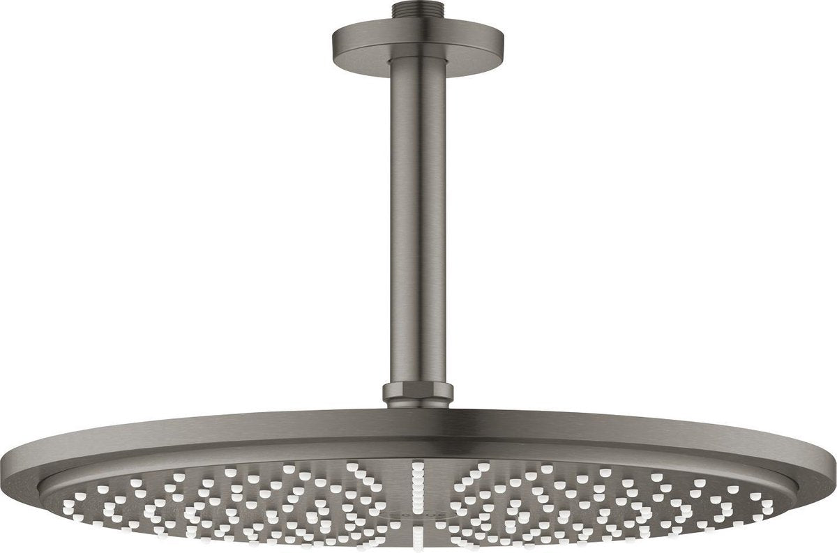 Grohe rainshower cosmopolitan hoofddouche - regendouche 㸠31 cm - inclusief plafond-douchearm - mat zwart
