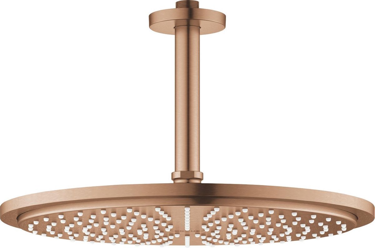 Grohe rainshower cosmopolitan hoofddouche - regendouche 㸠31 cm - warm sunset geborsteld (mat brons)