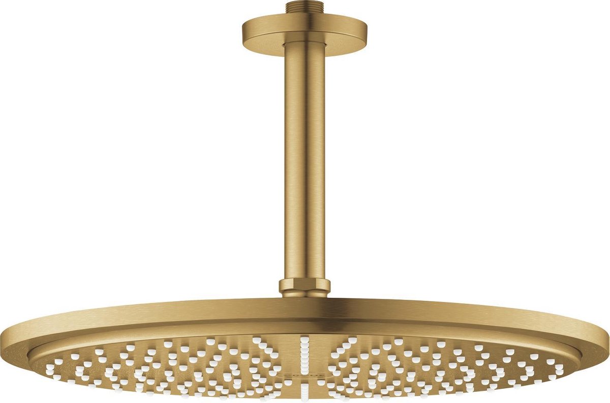 Grohe rainshower cosmopolitan hoofddouche - regendouche 㸠31 cm - cool sunrise geborsteld (mat goud)
