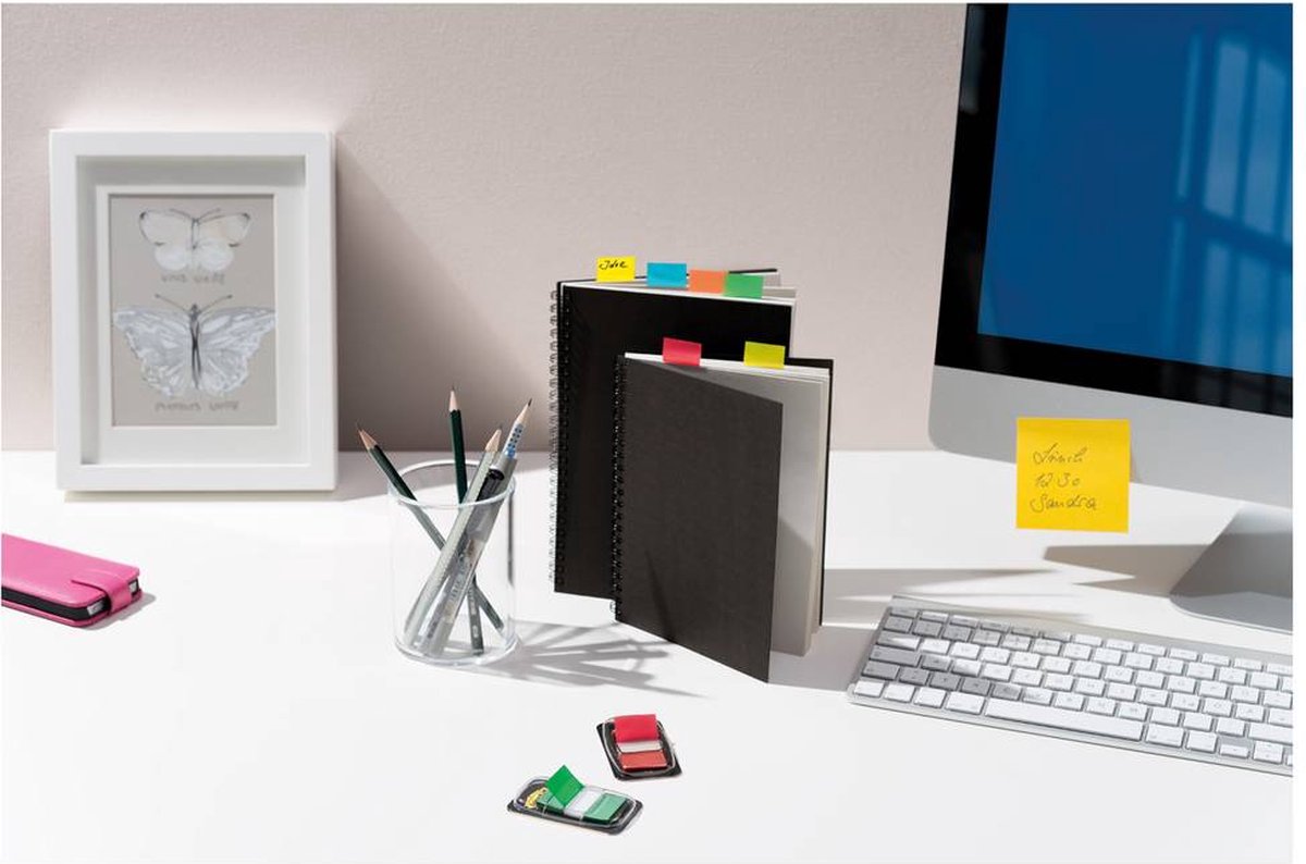 Post-it index standaard voordeelpak 8+4 gratis | geassorteerde kleuren