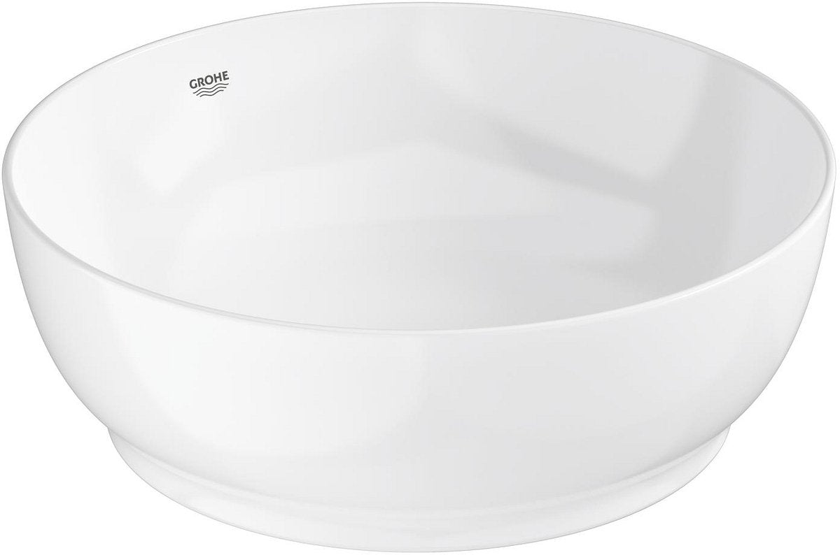 Grohe essence ronde waskom – 40 cm – zonder overloop – glanzend keramiek – aquaceramic hyperclean – wit