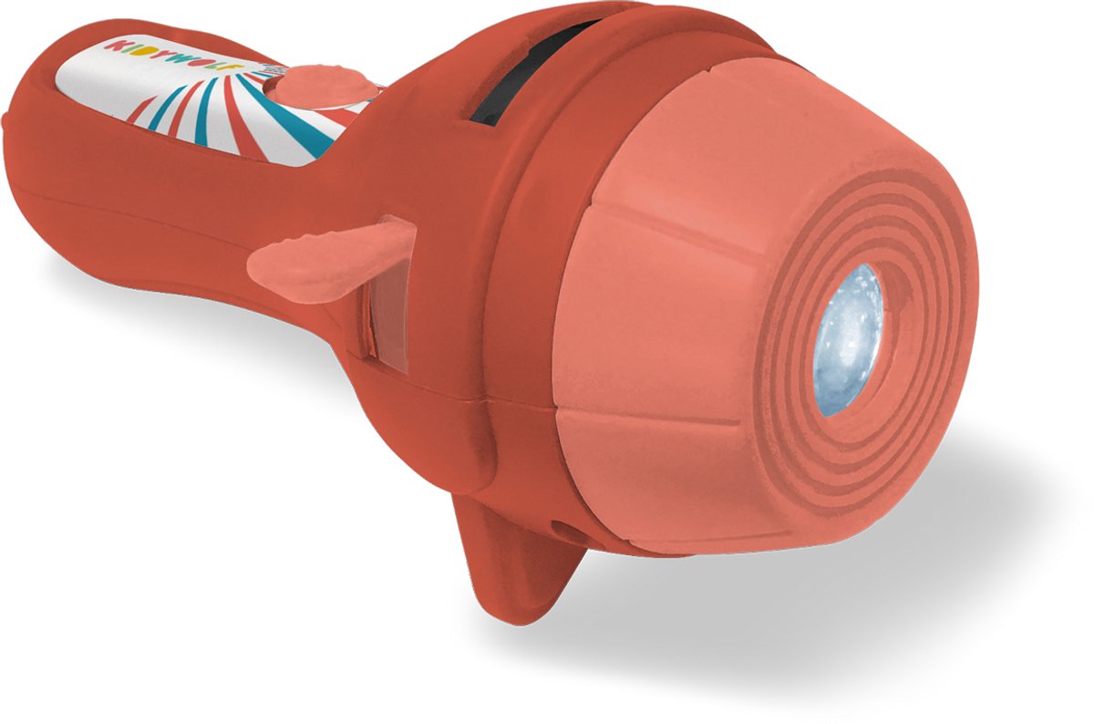 Kidywolf kidyslide circus verhalenprojector – verhalenlamp met 3 dia’s, interactief vertellen, 3+