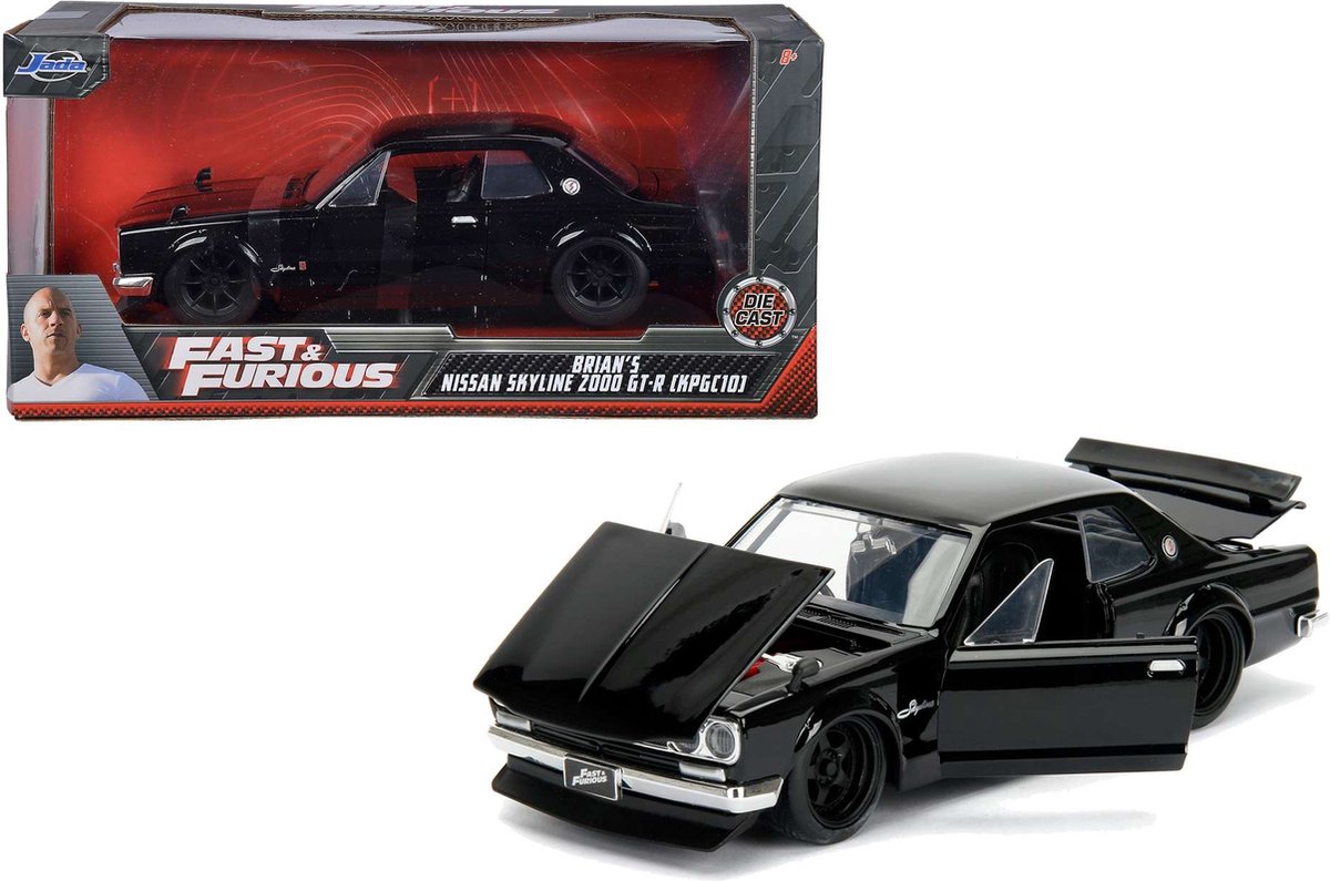 Jada giocattoli jada - fast furious - 1971 nissan skyline 1:24 (253203004)