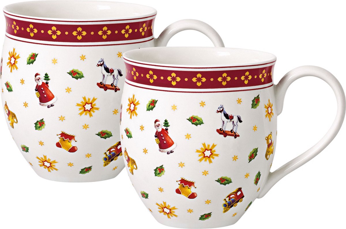 Villeroy boch toy's delight beker toys - set van 2 - in kadodoos