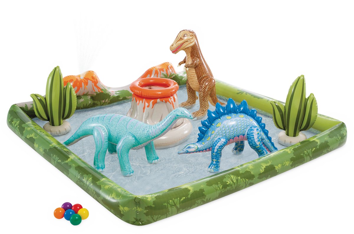 Centro per giocatore di piscina Intex Center Jurassic Adventure