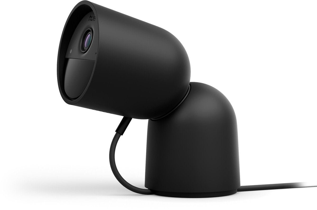 Telecamera di sicurezza desktop sicura Hue - nera