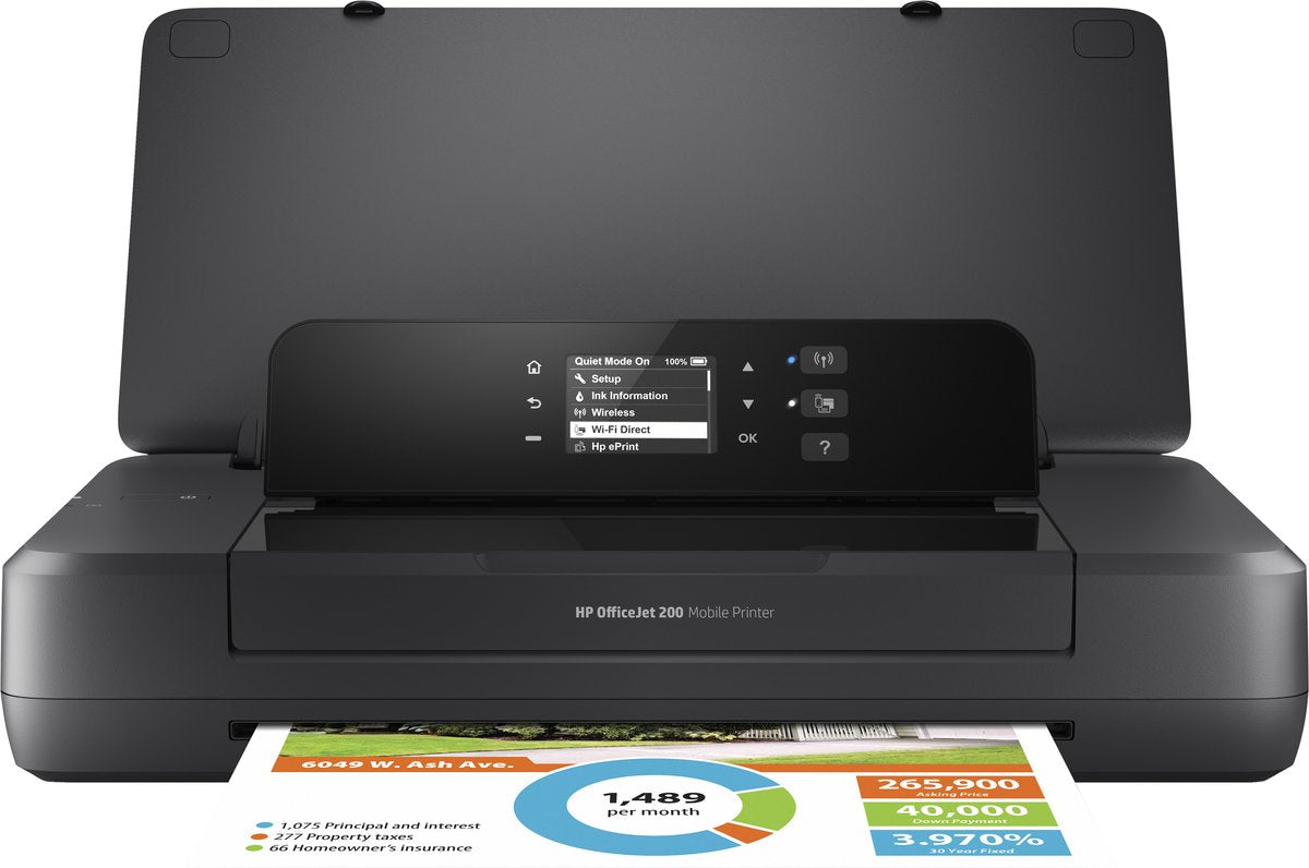 Impresora móvil hp officejet 200