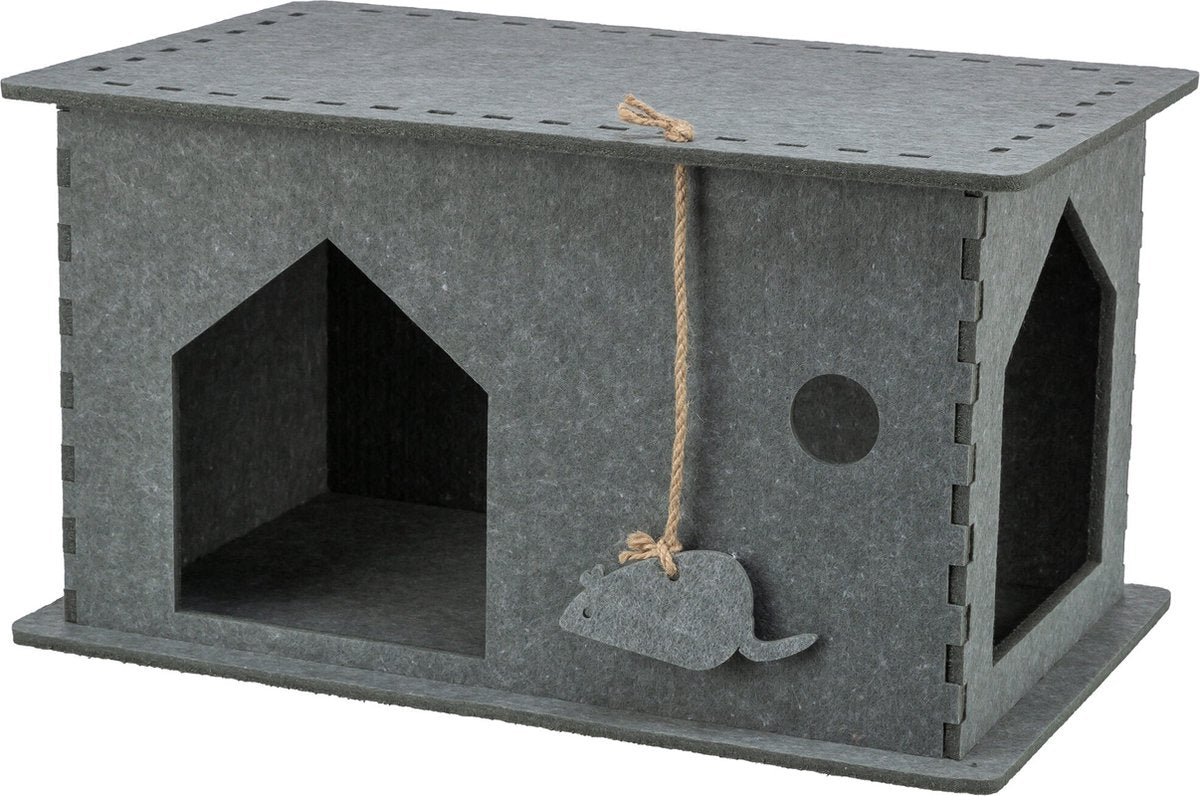 Trixie Cat Basket House Lene si sentiva grigio