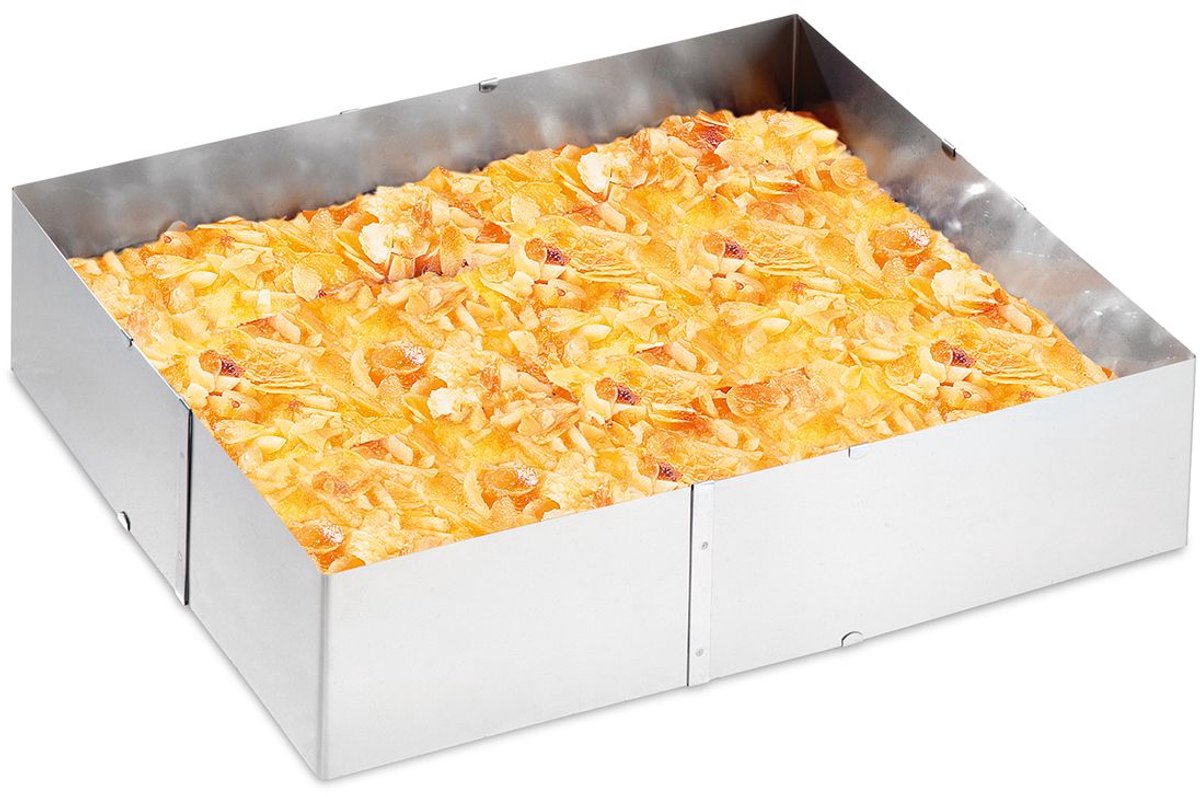Cornice per torta Gefu regolabile - altezza 8,5 cm