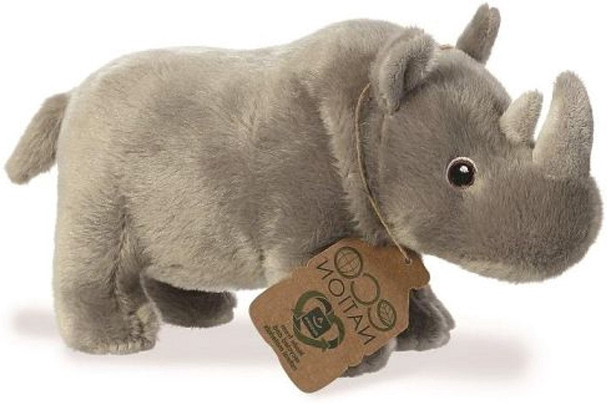Eco nation Pluchen Cuddle Rhino 24 cm