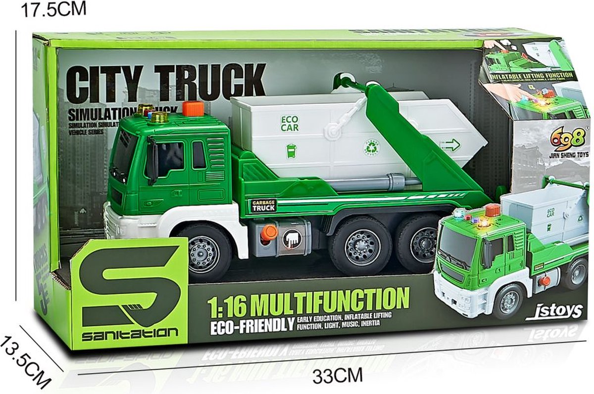 Autocarro Amuuso 1 16 con container.