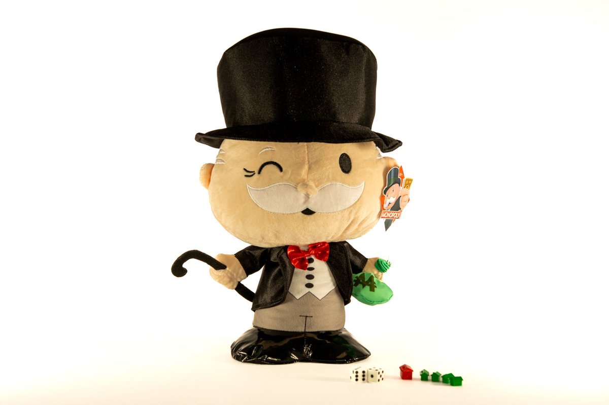 Monopolio sr. peluche - peluche - 40cm