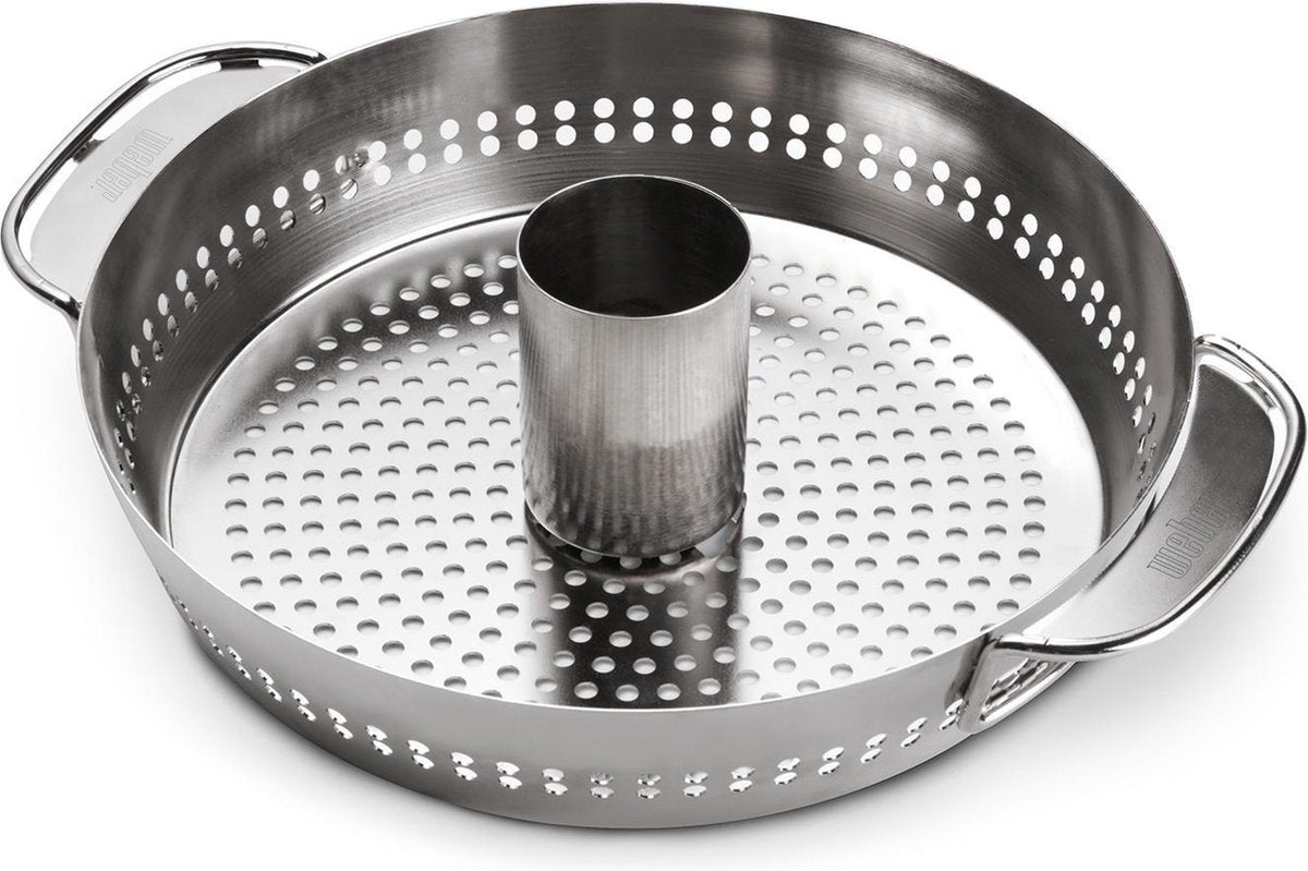 Sistema barbecue Weber Gourmet - vaporiera per pollame